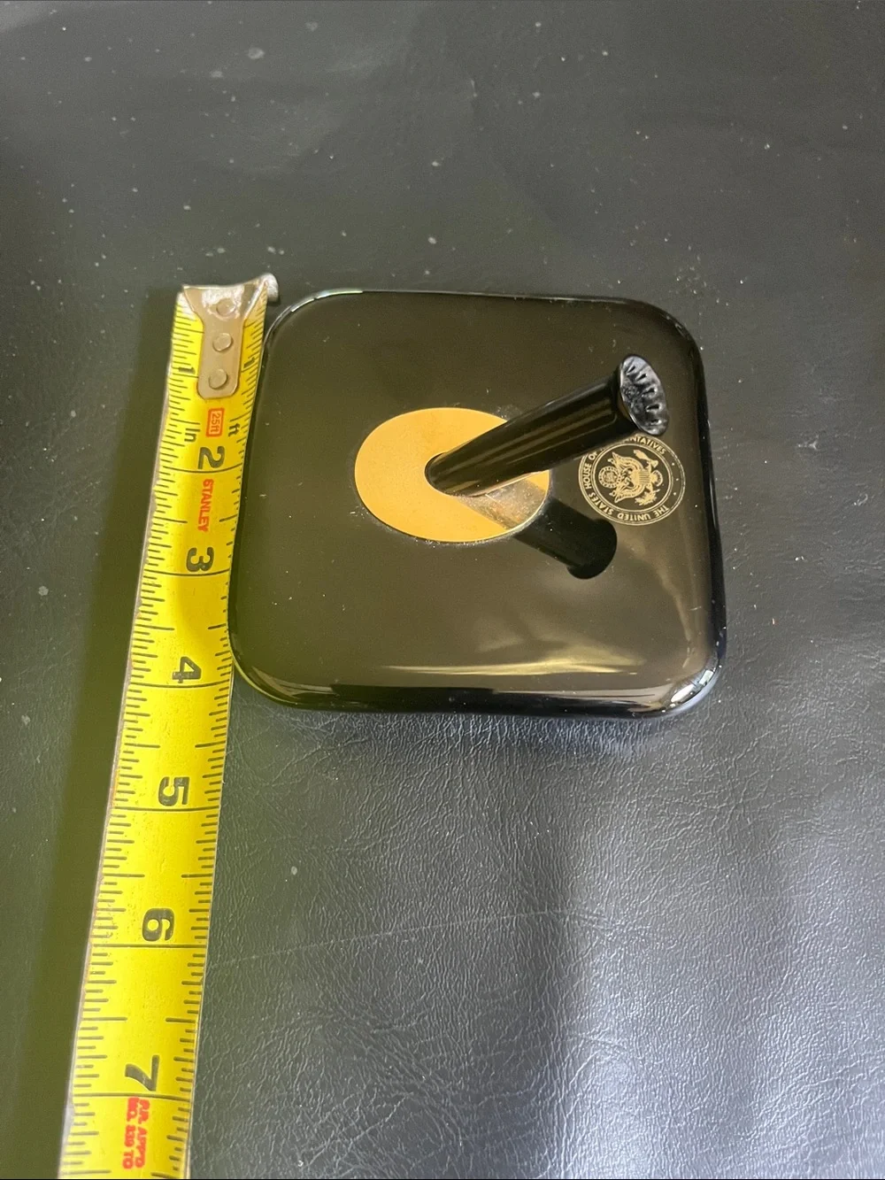 Black and gold House of Representatives Pen Holder